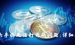 如何解决TPWallet大丰收无法打开的问题:详细指南