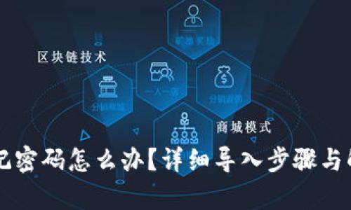 TPWallet忘记密码怎么办?详细导入步骤与解决方法解析